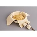 Cotton Double Layer Roti Wrap with Flaps - Muslin Cloth for Chapati and Hot Case Kitchen - Roti Cloth (Standard, Pak of 2)