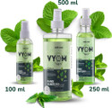 VYOM INDIA HerbalHygieneMintLiquidSanitizerSprayBottle Hand Sanitizer Bottle