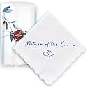Wedding Handkerchief, Something Blue for Bride, Mother of the Bride Gifts