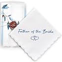 Wedding Handkerchief, Something Blue for Bride, Mother of the Bride Gifts