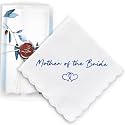 Wedding Handkerchief, Something Blue for Bride, Mother of the Bride Gifts