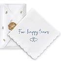 Wedding Handkerchief, Something Blue for Bride, Mother of Bride Gift