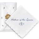 Wedding Handkerchief, Something Blue for Bride, Mother of Bride Gift