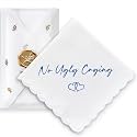Wedding Handkerchief, Something Blue for Bride, Mother of Bride Gift