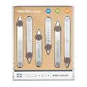 Würkin Stiffs Power Stays Magnetic Collar Stays|Power Stays with Storage Case | Metal Shirt Collar Stays for Men Clothing