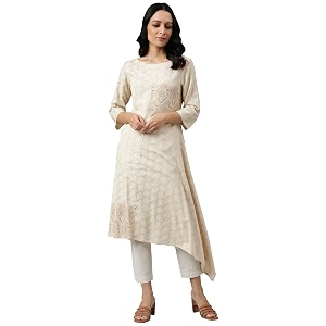 W for Woman Womens Rayon Regular Fit