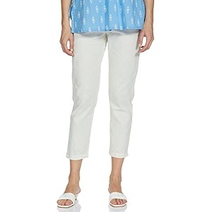 W for Woman Cotton Blend Strechable Slim