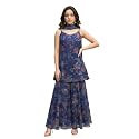 W for Woman Floral Printed Chiffon Noodle