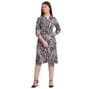 W for Woman Pink Bold Geometric Printed