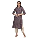W for Woman Pink Bold Geometric Printed