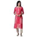 W for Woman Women39s Rayon Solid Regular