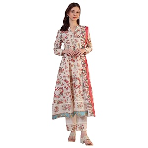 W for Woman Reef Blue Floral Printed