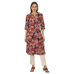 W for Woman Swiss Dot Textured Cotton
