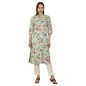 W for Woman Swiss Dot Textured Cotton
