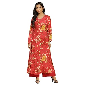 W for Woman Womens Viscose Regular Fit