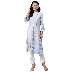 W for Woman Viscose Womens A-Line Flared