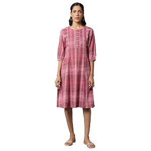 W for Woman Womens Cotton Dark Pink