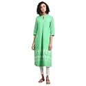 W for Woman Women39s Cotton Straight Kurta