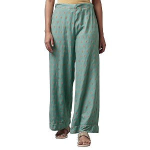 W for Woman Womens Floral Printed Parallel