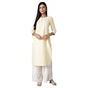 W for Woman Women39s Cotton Straight Fit