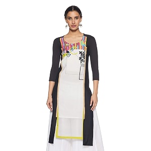 W for Woman Womens Satin Straight Fit