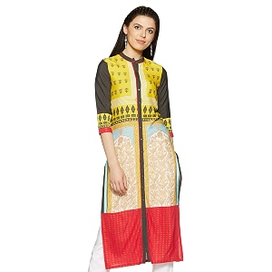 W for Woman Womens Straight Kurta