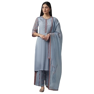 W for Woman Womens Viscose Kurta Pant
