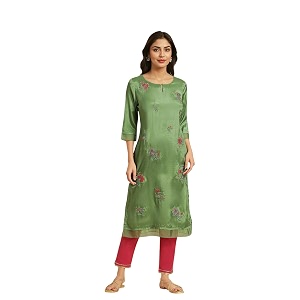 W for Woman Womens Viscose Regular Fit