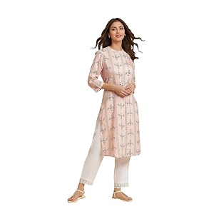 W for Woman Womens Viscose Regular Fit