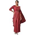 W for Woman Women Maroon Maxi Insta