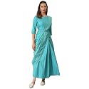 W for Woman Women Maroon Maxi Insta