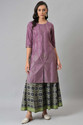 W Women Printed Straight Kurta