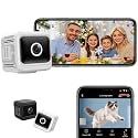 W11 Mini Wireless Security Camera, 1080p WiFi Hidden Cameras with Night Vision, App Control for Nanny/Camera Monitoring, Property Protection (White)