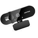 W66 Webcam with USB Port and Auto Focused 1080P/2K/4K Optional for Remote Work and Live Streaming Enthusiasts