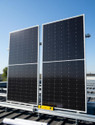WAAREE 545 Watt Each Halfcut Mono Perc Bifacial Solar Panel (Pack of 2)