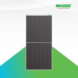 waaree 545 watt halfcut mono perc solar panel pack of 1
