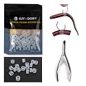 Wacky Worm O-Rings (180/150/120 Packs) – Heavy-Duty Silicone Senko Bait Protector (Only Kit Includes Tool) | Prevents Bass from Ripping Soft Plastics | Fits All Senko Worms (Small/Medium/Large)