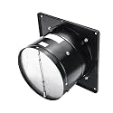 Wadbros Tornado 200 mm (8 Inches) Stainless Steel Black Kitchen Fan for Laptop, Desktop, Server, Gaming Console, Router, Printer, Amplifier, Inverter