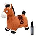 Waddle Inflatable Animal Hopper - Kids, Toddler Toys, Bouncy Animal Hopper, Hopping Plush Toy, Indoor and Outdoor, Pump Included, Riding Toys for Boys and Girls Ages 2 and Up