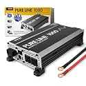 Wagan EL3804 Pure Line Inverter 1000 Watt DC 12V to 110V AC Car Pure Sine Wave Power Inverter for Home RV Camping Van Life Off Grid ETL Certified