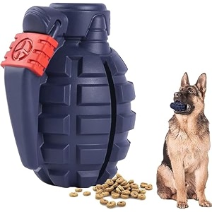 dog toys for aggressive chewers large breed interactive treat toys for large medium small dogs tough dog toys fun to chew chase and fetch large blue