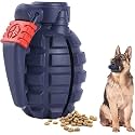 Dog Toys for Aggressive Chewers Large Breed, Interactive Treat Toys for Large Medium Small Dogs, Tough Dog Toys, Fun to Chew, Chase and Fetch (Large, Blue)