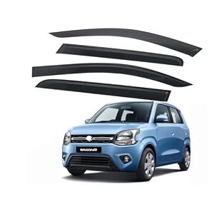 wagonr 2019 onwards car accessories door visor premium sun rain visor wind deflector window visor sun guard for wagonr 2019 onwards set of 4 pieces