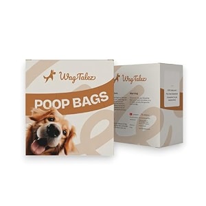 wagtalez dog poop bags extra thick and strong  leak proof biodegradable potty picker for dog and puppies  60 poop bags for dogs small amp large  waste collector for home amp outdoor - 15 x 4 rolls