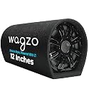 Wagzo WBT-19 12Inch Active Super Bass Tube Subwoofer for Car with Inbuilt Amplifier 6000W