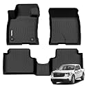 Wailtnb-All Weather Floor Mats for Ford Maverick 2026 2025 2024 2023 2022 (Gasoline Models Only) Liners Custom Fit Ford Maverick 2025 2024 2023 2022 Waterproof Durable Easy to Clean Accessories