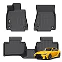 Wailtnb-Floor Mats Custom for Lexus is RWD 2014-2026 IS200t/IS250/IS300/IS350 2WD All Weather Protection Waterproof Non-Slip Durable Floor Liners Fits Front&amp; 2nd Row Accessories