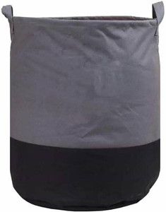 waji va 45 l black grey laundry basket
