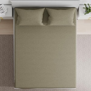 Wakefit 100 Cotton 160 TC Fitted Bedsheet