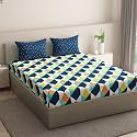 Wakefit 100 Cotton 200 TC Flat Printed